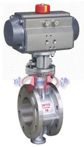 氣動開關蝶閥 (法蘭式) 