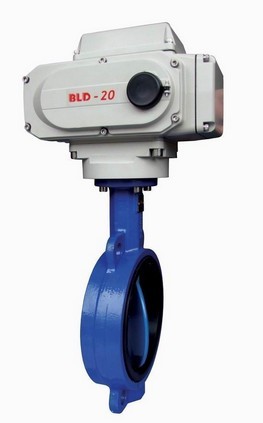 D971X電動軟密封對夾蝶閥