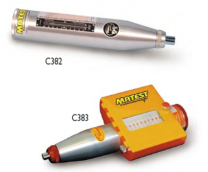 意大利MATEST C380混凝土回彈儀 混凝土建筑的無損檢測 混凝土的耐壓強度 高品質回彈儀   意大利MATEST一級代理  硬度計  C380混凝土回彈儀 廠家：意大利MATEST 型號：C380 用途：用于混凝土建筑的無損檢測，利用校正曲線可以即時檢測出混凝土的耐壓強度。  一、MATEST C380混凝土回彈儀簡介： 彈簧沖擊能量：0.225 mkg. (2,207 Joule 或Nm)。用于竣工混凝土建筑的無損檢測，利用配備的校正曲線圖能快速標示出混凝土的抗壓強度。  二、MATEST C380混凝土回彈儀特點： 適用于對抗壓強度在10-70N/sq.mm 的混凝土結構建筑的檢測。該回彈儀由Matest一手生產，全鋁質外殼，其精密的制造工藝和精選的零件保證了儀器高精準的測試結果，是市場上高品質的回彈儀。     三、MATEST C380混凝土回彈儀技術參數： 配備有校正曲線圖（N/mm2(Mpa) 值），打磨石，手提箱。 尺寸（含手提箱）：330x100x100 mm 重量：2 Kg C380-01 與C380完全一樣, 為滿足ASTM要求增加了PsI值的校正曲線圖。 C381 與C380類似，彈簧沖擊能量：0.735 mkg. (Joule 或Nm)。適用于檢測體積較小，較敏感和外層較薄的材料，甚至巖芯試件。  C390標定砧 規(guī)范: EN 12504:2 用于校準回彈儀，特種鋼合金材質。 尺寸:直徑150X320 mm. 重量：16 kg 注：規(guī)范要求回彈儀必須使用標定砧校準。 標準參數： - 在進行混凝土表面檢測前，使用標定砧校準，保證回彈儀讀數在廠家設置的量程之內。否則，清潔或調整回彈儀。 施密特回彈儀 C382 標準型號&ldquo;N&rdquo; 普通混凝土結構，沖擊能量：2.207 joule C383 &ldquo;NR&rdquo; 與C382相同,增加自動記錄沖擊值數據圖的裝置。 C383-01記錄紙卷（5筒）   上海榕申國際貿易有限公司為意大利MATEST的一級代理商，其他廠家的機器都從我們這里出，避免轉手幾次經銷過程中產生的利潤差價，價格優(yōu)惠，安裝、調試，現場培訓承諾，我公司對所售儀器設備均實行終身維護和供應維修所需要的零部件。 我司已與多家世界知名品牌的儀器廠家建立了長期戰(zhàn)略合作伙伴關系，包括：美國TSI、美國FLUKE、意大利MATEST、英國百靈達、美國HACH、美國AMPROBE、德國Lovibond、德國INFRATEC等，其中大部分品牌我公司為一級代理。 歡迎來電咨詢！！！ 